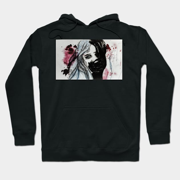 Fear Hoodie by teenamarie23art